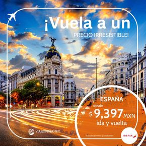 Ofertas de Viajes y Entretenimiento en Ciudad López Mateos | Vuela a un precio irresistible de Viajes Intermex | 21/3/2024 - 31/3/2024
