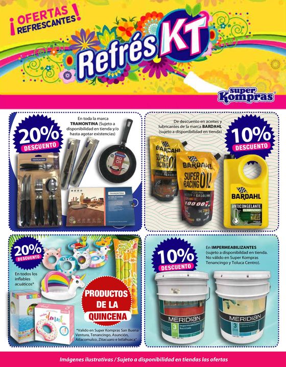 Catálogo Super kompras en Metepec (México) | Ofertas Refrescantes! | 25/3/2024 - 28/3/2024