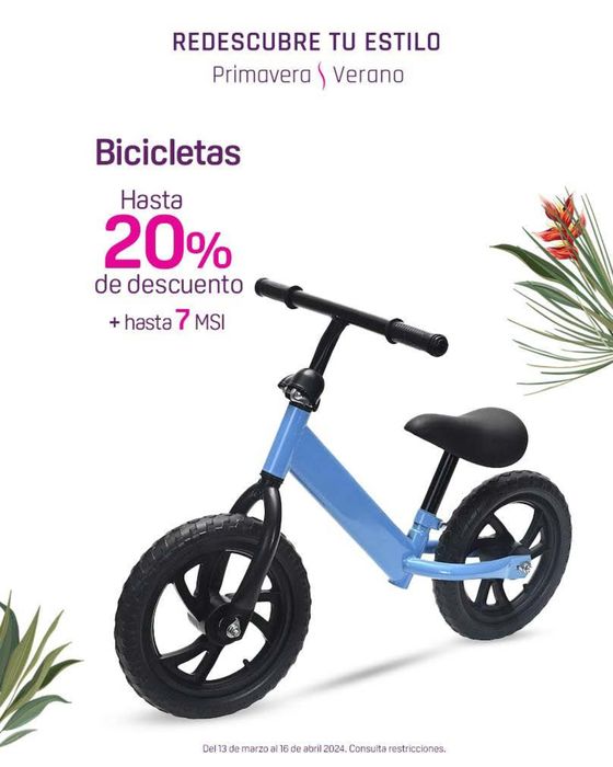 Catálogo Suburbia en Ciudad de México | Redescubre tu estilo - Bicicletas | 25/3/2024 - 16/4/2024