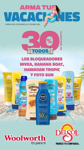 Catálogo Del Sol en Coatzacoalcos | Arma tus Vacaciones | 25/3/2024 - 1/4/2024