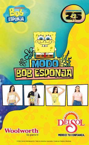 Catálogo Del Sol en Torreón | Entra al modo Bob Esponja | 25/3/2024 - 21/4/2024