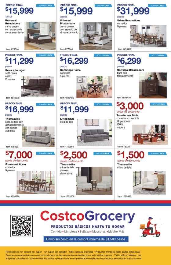 Catálogo Costco en Xochimilco | Muebles exclusivos  | 26/3/2024 - 7/4/2024