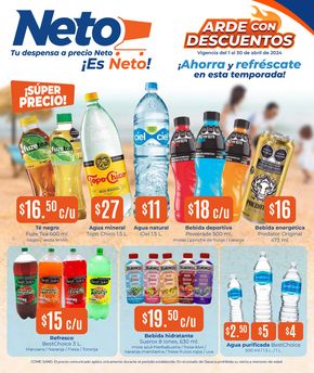Ofertas de Supermercados | Tiendas Neto Arde con Descuentos de Tiendas Neto | 1/4/2024 - 30/4/2024