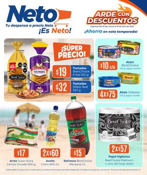 Catálogo Tiendas Neto en Iztacalco | Tiendas Neto ¡Ahorra en esta temporada! | 20/3/2024 - 19/4/2024