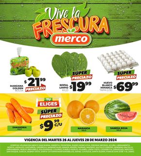 Catálogo Merco en Monterrey | Vive la frescura con Merco | 26/3/2024 - 28/3/2024
