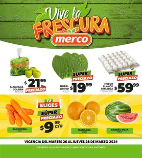Catálogo Merco en Ciudad Benito Juárez | Vive la frescura con Merco | 26/3/2024 - 28/3/2024