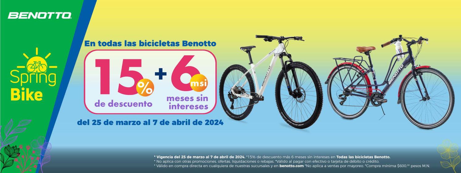 Catálogo Benotto en Cuauhtémoc (CDMX) | Spring Bike | 26/3/2024 - 7/4/2024