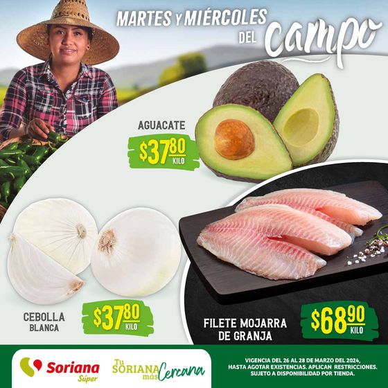 Catálogo Soriana Súper en Tijuana | Martes y Miércoles del Campo Súper | 27/3/2024 - 28/3/2024