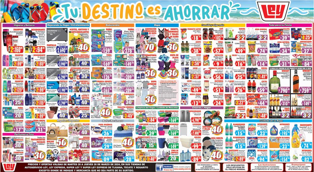 Catálogo Casa Ley en Tijuana | Tu destino es ahorrar | 27/3/2024 - 28/3/2024