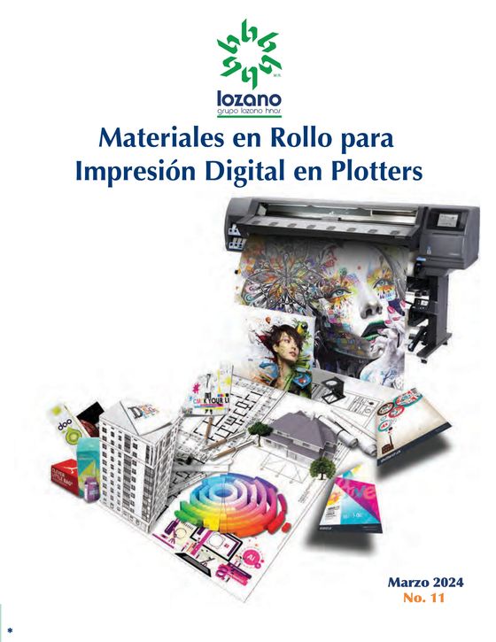 Catálogo Papelerías Lozano Hermanos en Miguel Hidalgo | Materiales en rollo para ploter No.11 | 27/3/2024 - 31/3/2024
