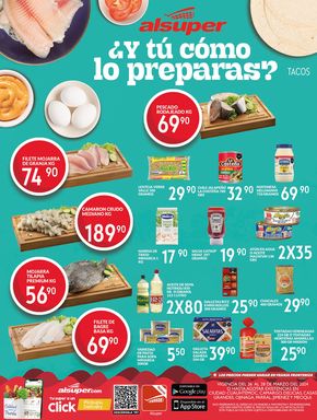 Ofertas de Supermercados en Delicias | Y tú cómo lo preparas? de Alsuper | 27/3/2024 - 28/3/2024