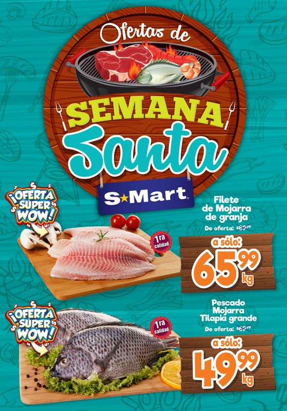 Catálogo S-Mart en Monterrey | Ofertas de Semana Santa | 27/3/2024 - 29/3/2024