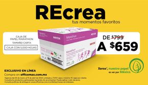 Catálogo OfficeMax en Ixtapaluca | REcrea tus momentos favoritos | 27/3/2024 - 15/4/2024