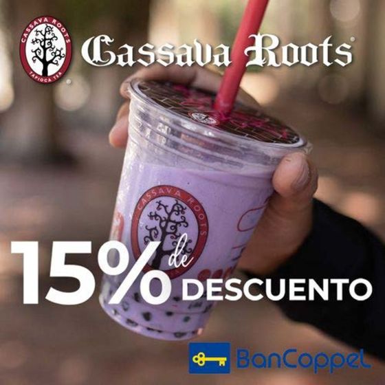 Catálogo Cassava Roots en Benito Juárez (CDMX) | 15% de descuento - Bancoppel | 1/5/2024 - 30/6/2024