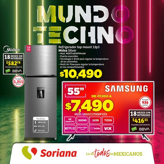 Catálogo Soriana Súper en Tecate | Folleto Mundo Techno | 28/3/2024 - 25/4/2024