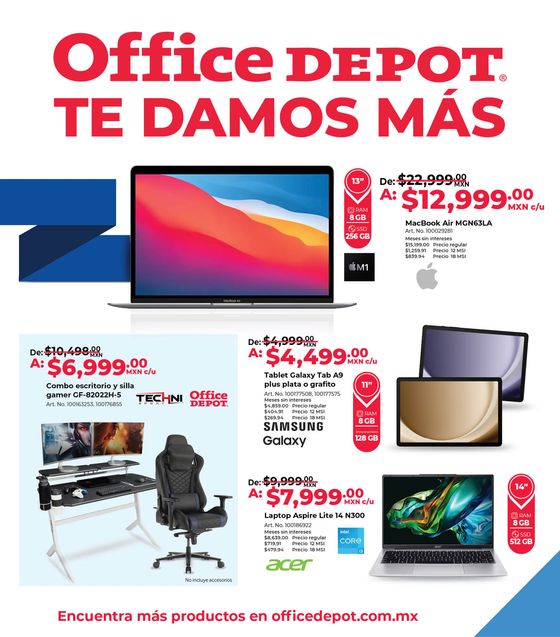 Catálogo Office Depot en Ciudad de México | Folleto Abril | 2/4/2024 - 30/4/2024