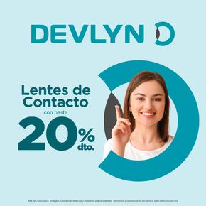 Catálogo Devlyn en Mérida | 20% de descuento en Lentes de Contacto | 3/4/2024 - 30/4/2024