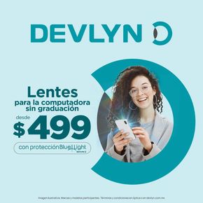 Catálogo Devlyn en Tijuana | Lentes para luz azul desde $499 | 3/4/2024 - 30/4/2024
