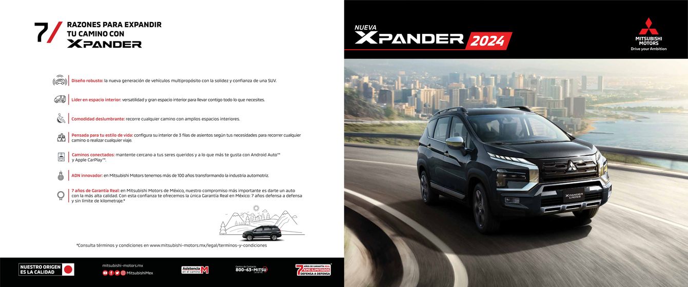Catálogo Mitsubishi en Veracruz | XPANDER 2024 | 8/4/2024 - 8/4/2025