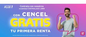 Catálogo Cen Cel en Ciudad de México | Gratis tu primera renta | 9/4/2024 - 3/5/2024