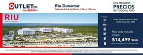 Ofertas de Viajes y Entretenimiento en Gustavo A Madero | Outlet Abril - Riu Dunamar de Viajes Sears | 9/4/2024 - 30/4/2024