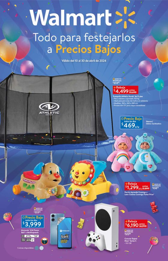 Catálogo Walmart en Delicias | Walmart Precios Bajos Abril | 11/4/2024 - 30/4/2024