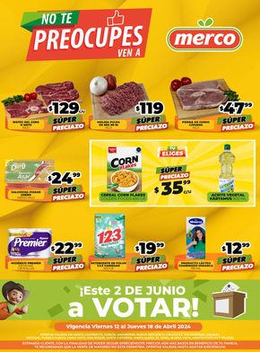 Ofertas de Supermercados en General Escobedo | Merco - Súper Preciazos de Merco | 12/4/2024 - 18/4/2024