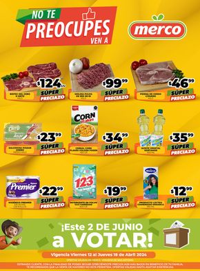 Catálogo Merco en Ciudad Benito Juárez | Merco - Súper Preciazos | 12/4/2024 - 18/4/2024