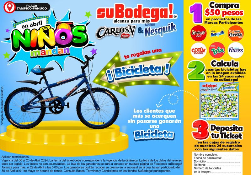 Catálogo SuBodega en Reynosa | Los Ninos mandan | 11/4/2024 - 25/4/2024