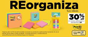Catálogo OfficeMax | REorganiza tus ideas | 11/4/2024 - 30/4/2024