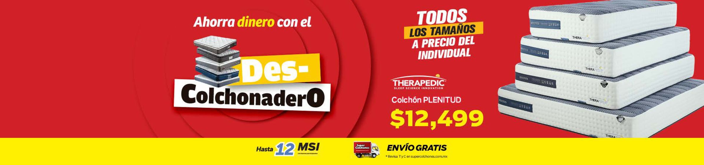 Catálogo Super Colchones en Tijuana | Des-Colchonadero | 12/4/2024 - 19/4/2024