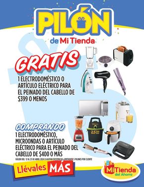 Catálogo Mi Tienda del Ahorro en San Fernando (Tamaulipas) | Pilon de Mi Tienda | 15/4/2024 - 25/4/2024
