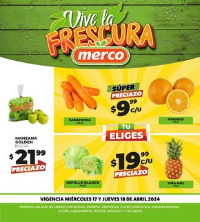 Catálogo Merco en Monclova | Vive la frescura con Merco | 17/4/2024 - 18/4/2024