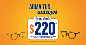Ofertas de Ópticas en Tultepec | Arma tus anteojos de Ópticas Arista | 17/4/2024 - 31/5/2024