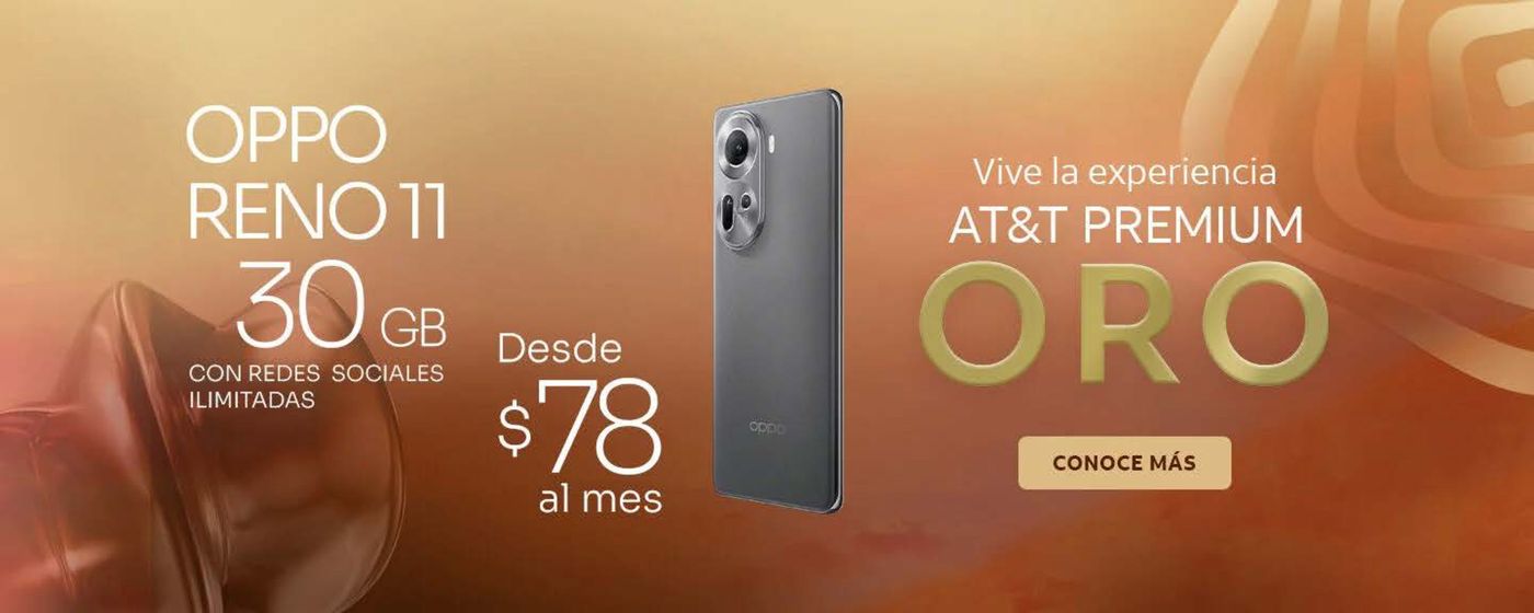 Catálogo AT&T en Benito Juárez (CDMX) | AT&T Premium Oro | 17/4/2024 - 30/4/2024