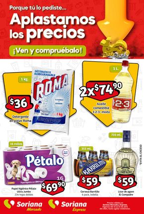 Ofertas de Supermercados | Catorcenal Mercado de Soriana Mercado | 19/4/2024 - 25/4/2024