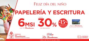 Ofertas de Tiendas Departamentales en Metepec (México) | Feliz día del niño - Papelería y Escritura de Sanborns | 19/4/2024 - 21/4/2024
