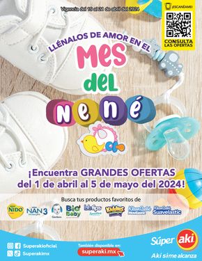 Catálogo Aki Gran Mayoreo en Mérida | Mes del nene | 19/4/2024 - 21/4/2024