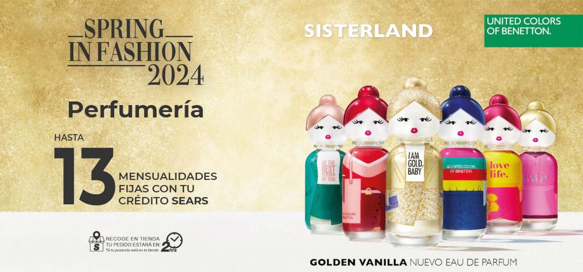 Catálogo Sears en Monterrey | Spring in Fashion - Perfumería | 22/4/2024 - 28/4/2024