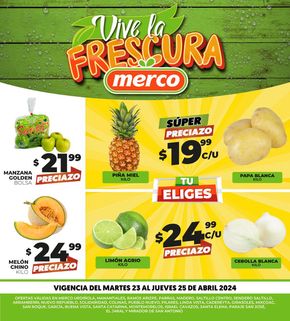 Catálogo Merco en Guadalupe (Nuevo León) | Merco - Vive la frescura | 23/4/2024 - 25/4/2024