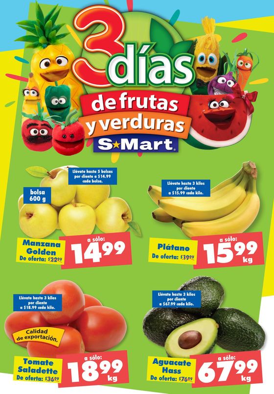 Catálogo S-Mart en Ciudad Apodaca | Ofertas S-Mart | 24/4/2024 - 25/4/2024