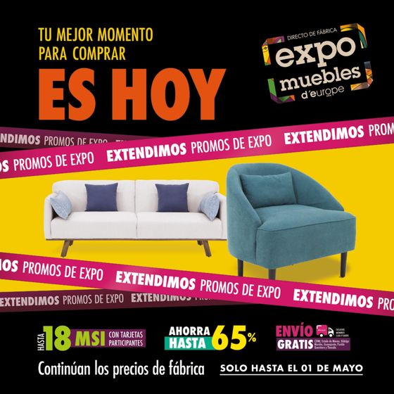 Catálogo D'Europe en Miguel Hidalgo | Catálogo Expo Muebles D'europe | 24/4/2024 - 1/5/2024