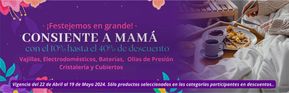 Ofertas de Hogar en Ciudad de México | Consiente a Mamá de Anforama | 24/4/2024 - 19/5/2024