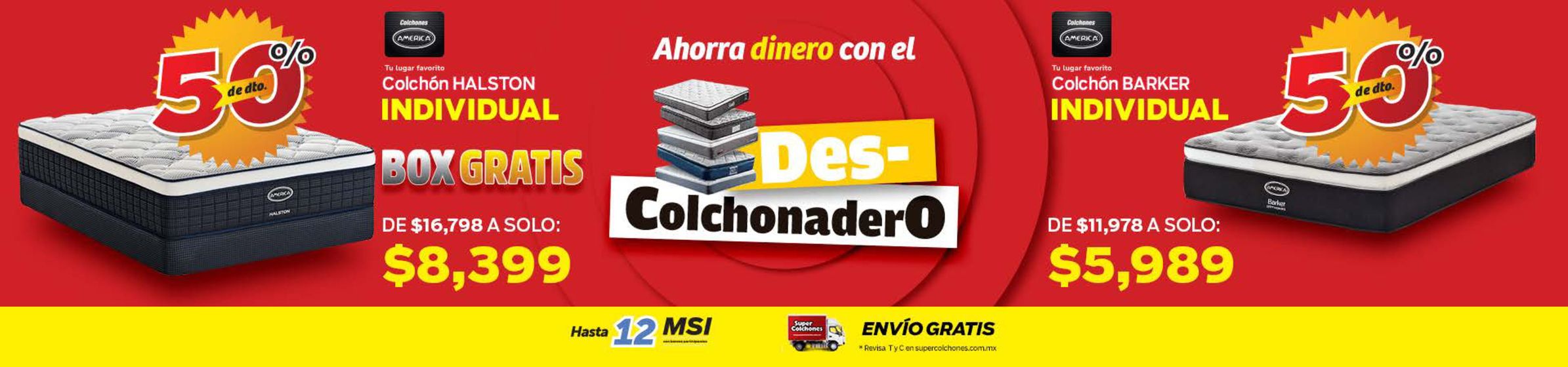 Catálogo Super Colchones en Anáhuac (Veracruz) | Des-Colchonadero | 24/4/2024 - 30/4/2024