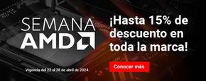Ofertas de Electrónica en Santiago de Querétaro | Semana AMD de Cyber Puerta | 24/4/2024 - 28/4/2024