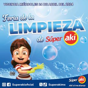 Catálogo Súper Aki en Mérida | Feria de la limpieza | 24/4/2024 - 24/4/2024
