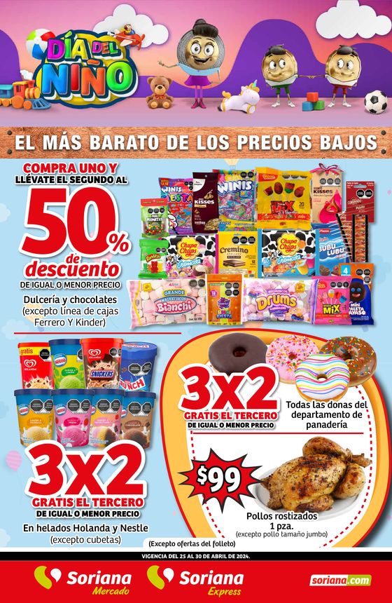 Catálogo Soriana Express en Iztapalapa | Dia del niño Express | 26/4/2024 - 30/4/2024