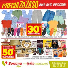 Ofertas de Supermercados | Catorcenal Híper de Soriana Híper | 29/4/2024 - 10/5/2024
