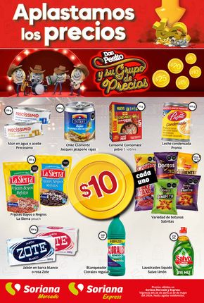Ofertas de Supermercados en Pijijiapan | Aplastamos los precios de Soriana Express | 29/4/2024 - 6/5/2024