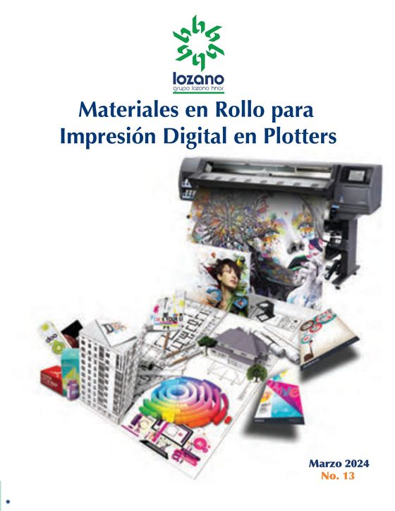 Catálogo Papelerías Lozano Hermanos en Aguascalientes | Materiales en rollo para ploter #13 | 29/4/2024 - 5/5/2024